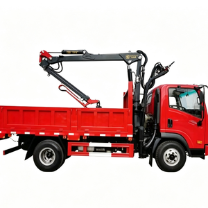 Camión de basura SINOTRUK 4x4 de tipo grúa, superventas, para reciclaje y limpieza de residuos de madera y construcción, excavadora de 3-6 toneladas, mandíbula máxima, 1 año de garantía - Product Image 1