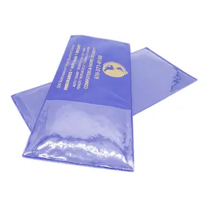 Soporte de PVC personalizado para billetes, seguro de plástico, bolsa de vinilo para lotería