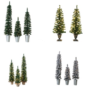 New Arrival Mini Artificial <strong>Christmas</strong> <strong>Trees</strong> with Lighting LED for Office Home <strong>Desktop</strong> - Product Image 1