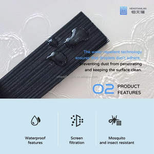 Mosquitera plisada invisible moderna, plegable, <span class=keywords><strong>para</strong></span> puertas y <span class=keywords><strong>ventanas</strong></span> de hoteles - Product Image 3