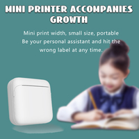 Imprimante d'étiquettes thermiques portable F M12 200 DPI 1200 mAh, mini imprimante de poche pour enfants, imprimante de reçus de dessins animés, en stock
