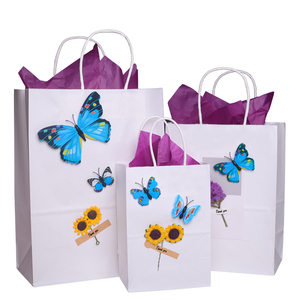 Bolsas de Papel Kraft Marrón con Logotipo, Bolsas de Papel Reciclado al por Mayor - Product Image 2