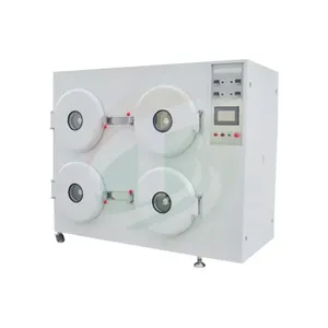 Four Round Chamber 150C Vacuum Drying Oven for Battery Electrode