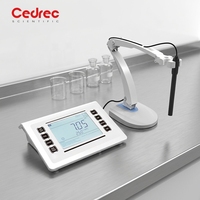 Conductimètre de paillasse et pH-mètre portable très demandés pour le test de la qualité de l'eau