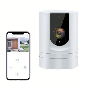 <b>WiFi</b> Wireless Indoor Dome <b>CCTV</b> Camera Night Vision Two-Way Audio Multiple Data Storage Options-Supports SD Card Memory Card - Product Image 1