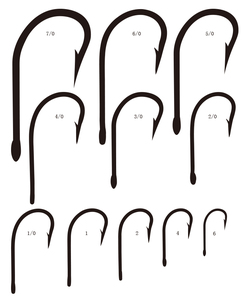 <span class=keywords><strong>Mustad</strong></span> 7766 Pêche Hameçons Noir Poisson Mer Plage Ultrapoint Rock Crochet De Pêche En Acier Au Carbone Tête de Serpent Grenouille Leurre Hameçons - Product Image 6