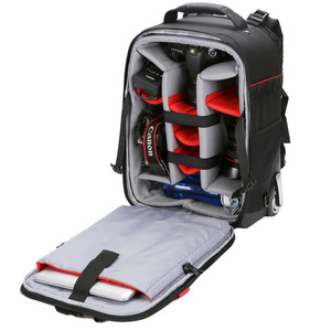 Trolley en nylon <span class=keywords><strong>étanche</strong></span> de grande capacité sac à dos à quatre roues sac de photographie <span class=keywords><strong>pour</strong></span> objectif d'appareil photo reflex stockage de <span class=keywords><strong>caméscope</strong></span> - Product Image 5