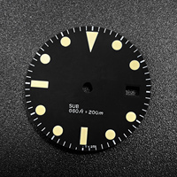 Accessoires de montre compatibles avec SUB SEA Retro 1680 Dial R logo