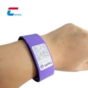 RFID QR NFC braccialetto in Silicone RFID braccialetto sottile in Silicone pagamento NFC braccialetti braccialetti braccialetti braccialetti