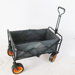 Chariot de parc pliable et pliable à 4 roues pour l'extérieur Chariot de pique-nique Chariot de camping pour Park & Camp - Product Image 4