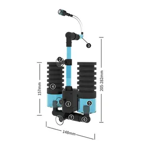 एक्वेरियम कनेवी इलेक्ट्रिक बायोकेमिकल स्पंज फिल्टर - Product Image 6