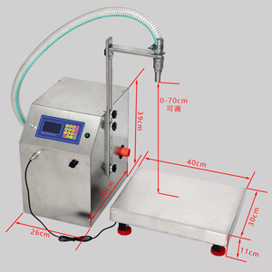 Máquina de llenado de detergente para ropa CSY <span class=keywords><strong>L72</strong></span> Llenadora de pesaje automática 72L Min para fertilizante líquido Lavavajillas Líquido - Product Image 5