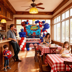 Set di Palloncini in Gomma per Primo Compleanno, Accessori per Foto, Decorazioni da Parete, Articoli per Feste a Tema - Product Image 3