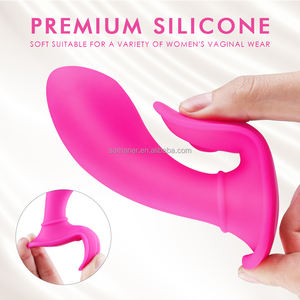 Wiederauf ladbarer G-Punkt-Vibrator für Frauen Grenz überschreitend Neues Sexspielzeug für Erwachsene Jump Orgasm Mastur bator mit tragbarem Höschen - Product Image 4