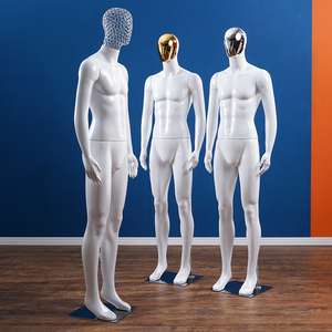 Vente en gros de mannequins de <span class=keywords><strong>visage</strong></span> par galvanoplastie Mannequins en plastique <span class=keywords><strong>mannequin</strong></span> d'homme d'affichage de modèle complet du corps pour magasin de vêtements - Product Image 2