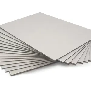 Free Sample Fast Delivery Customized Grey paper boardGSM 400g 450g 1750g Gray Board Sheet