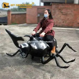 MY Dino DR010 Animatronic Animal Car Life Size Beetle Ride for Kids