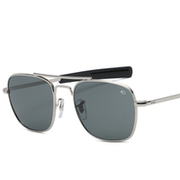 Lunettes de soleil optiques américaines classiques Lunettes de soleil noires de haute qualité Designer Sport Fashion avec cadre en plastique