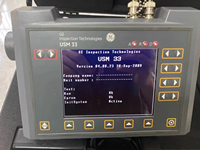 USM33 Digital Ultrasonic Flaw Detector 0.5-20MHz Frequency IP54 Portable Metal Crack Defect Testing Instrument