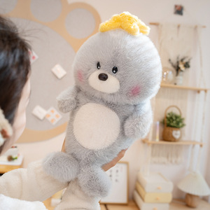 Bambola peluche leone marino-cuscino decorativo per bambini carino animale marino-<span class=keywords><strong>regalo</strong></span> di compleanno per ragazza - Product Image 3