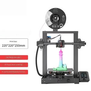 Imprimante FDM 3D Ender 3 V3 KE haute température et haute vitesse, anti-vibrations, sans nivellement de plateau requis, pour ABS/PETG, impression haute vitesse - Product Image 4