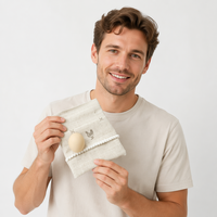 Serviette carrée classique personnalisée imprimée, 55% lin 45% coton, 265 g/m², avec bordure en dentelle, durable et lavable pour la maison, les restaurants et les événements