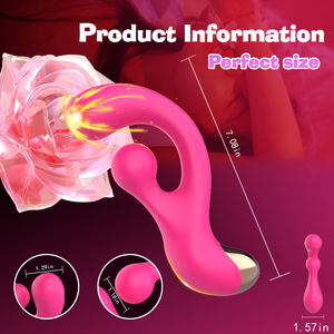 3 in 1 Double Head Massager Dual Motor Anal Clit Nipple Dildo G-Spot Clitoris Vagina Sex Vibrator for Women - Product Image 3