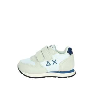 Sun68 Zapatillas para niños Blancas Z35301F con cierre de velcro Zapatos casuales para niños - Product Image 1