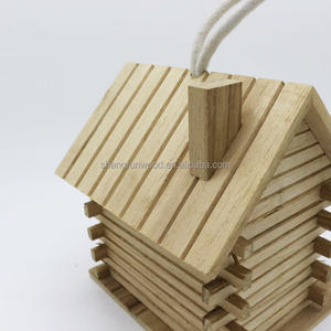 Diy אישית טבעי עץ השובך סיטונאי מותאם אישית עץ תליית בית ציפור עץ בתי ציפור - Product Image 6