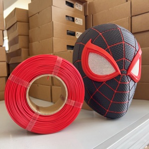 <span class=keywords><strong>Filament</strong></span> PLA de couleur <span class=keywords><strong>rouge</strong></span> vif 1,75 mm 1 kg Consommables d'impression 3D pour les œuvres d'art et la fabrication de cadeaux - Product Image 2