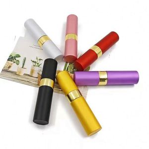 Luxury Portable 8Ml 10Ml Twist <b>Perfume</b> Spray <b>Bottle</b> Refillable Aluminum <b>Perfume</b> Atomizer Custom Color Personal Care - Product Image 2