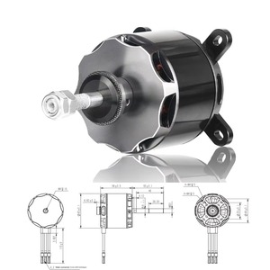 Moteur sans balais haute puissance Waillynice LJ5330 3500W KV220 à aimant permanent, poussée de 12 kg, léger (400 g) pour drone RC - Product Image 4
