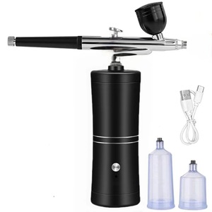Mini Kit <span class=keywords><strong>d</strong></span>'ongles aérographe avec compresseur Injecteur <span class=keywords><strong>d</strong></span>'oxygène portable Équipement <span class=keywords><strong>de</strong></span> beauté pour la <span class=keywords><strong>peinture</strong></span> <span class=keywords><strong>de</strong></span> gâteau et l'artisanat - Product Image 1