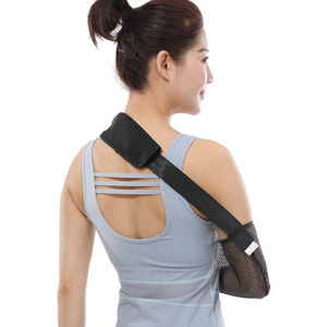 Summer Breathable Arm Forearm Sling Nylon Support Injury Recovery Rehabilitation Shoulder Elbow Wrist Brace Sml - Product Image 1