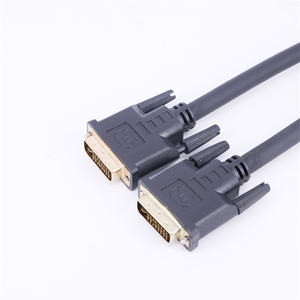 Kabel Data DVI, 1.5m 24 + 5 sinyal Video DVI kabel Data PVC koneksi Male ke Male untuk Monitor komputer proyektor dan mesin - Product Image 2