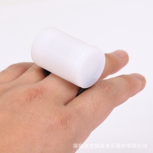 Ukulele Finger Shaker Plastic Single Layer Portable Hand <b>Drum</b> Accessory - Product Image 3