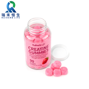 Créatine monohydrate RH Premium, gommes à mâcher, 2500 mg par portion, sans sucre, certifiée Halal, 60 gommes par bouteille, complément alimentaire - Product Image 4