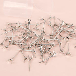 SHANGZHIYI - Pinzas para el Cabello con Forma de Clip <span class=keywords><strong>Ondulado</strong></span>, de Aluminio Duradero, Color Plateado Premium, Personalizadas, con Impresión Láser, para Moños, Salón de Belleza - Product Image 3