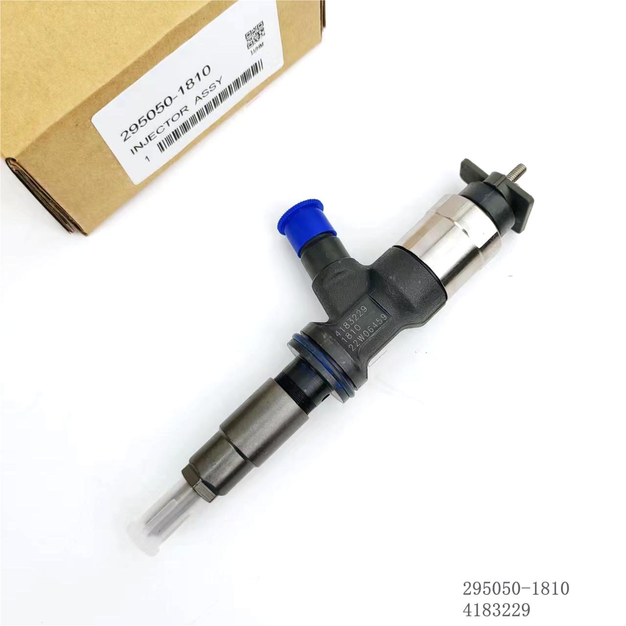 High Performance  Diesel Fuel Injector 295050-1810 Common Rail Fuel Injector 4183229 For Diesel Engine
