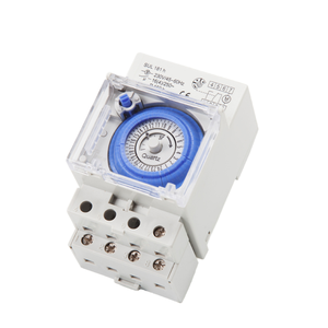 Igercn sul181h Mini Analog hàng ngày hẹn giờ chuyển 220V-240V 16 AMP <span class=keywords><strong>24</strong></span> giờ cơ khí tương tự khái niệm kỹ thuật số DIN giờ - Product Image 1