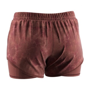 Vêtements de sport de luxe, Dry-Fit, fitness, OEM, neufs, avec doublure, shorts de sport pour femmes, 2 en 1 - Product Image 4