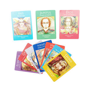 Cartas de <span class=keywords><strong>Tarot</strong></span> Portátiles Ecológicas Impresas Personalizadas con Impresión de Logotipo en Papel para la Venta - Product Image 6