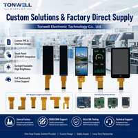 Écran LCD TFT de 2,86 pouces, affichage vertical 376x960 pour terminal de point de vente, maison intelligente, kiosque et panneau d'ascenseur