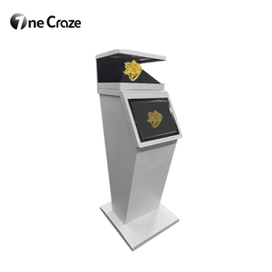 Prix d'usine – Vitrine pyramide holographique 3D, projecteur d'images vidéo LCD, équipement holographique OEM pour salle d'exposition - Product Image 4