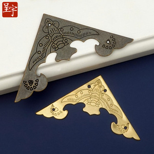 Chengyu Copper Bat Shaped <b>Corner</b> <b>Protector</b> 3.1cm 4cm 5cm 6cm 7cm Chinese Style DIY Edging Accessory - Product Image 2