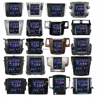 Pour MITSUBISHI OUTLANDER 2008, Cadre de Console Radio Décoratif GPS Populaire USA 9,7 pouces, Écran Vertical, Unité Centrale Tactile DSP