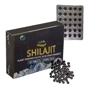 Tablet Resin Shilajit Organik Alami Himalaya Murni dari Solilan Private Label dalam Kemasan Besar - Product Image 2