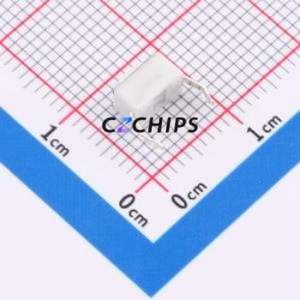 1TS002A-2300-4300 Tactile Switch Through hole,3.5x6mm Switch Single Pole Single Throw Rectangle Button 2.3N Through Hole - Product Image 2