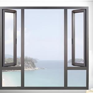 Hot Bán Hiện Đại Châu Âu Tối Giản Đu Cửa Sổ Thép Nhôm Cách Nhiệt Casement Cho Nhà Sử Dụng Hẹp Khung <span class=keywords><strong>Bay</strong></span> Cửa Sổ - Product Image 3