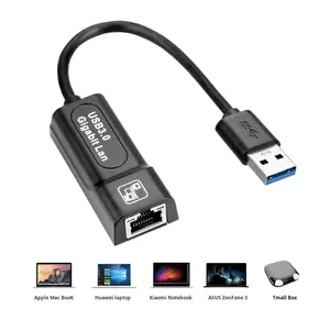 Сетевая карта USB3.0 для ноутбука <span class=keywords><strong>Ethernet</strong></span> RJ45 с чипом RTL8153, внешний 100 м/1000 м - Product Image 2